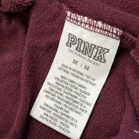 Pink Draw String Sweatpants - Picture 3 of 4